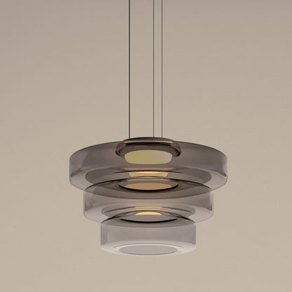 Jojo Suspension Verre Structure à Plusieurs Niveaux