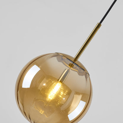 Lexa Suspension Boule Moderne Métal/Verre