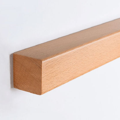 Dwyn Applique Murale Miroir Linéaire Minimaliste Bois Salon
