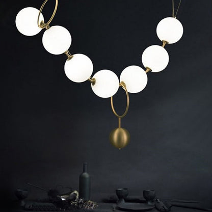 Valentina Lampe à suspension boule de Loft postmoderne Design de collier créatif