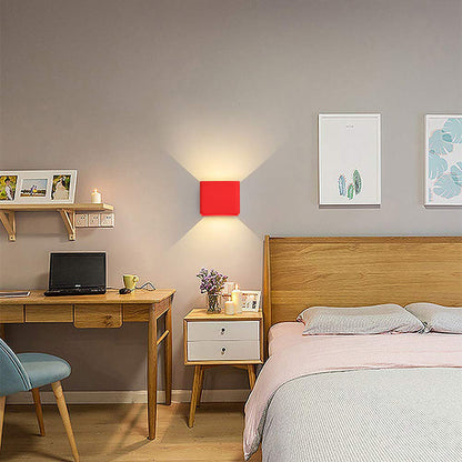 Miren Applique Murale Carrée Moderne  5-Couleurs. Chambre