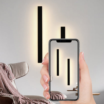 Elune Applique Murale Extérieur LED Étanche Minimaliste Métal Cour