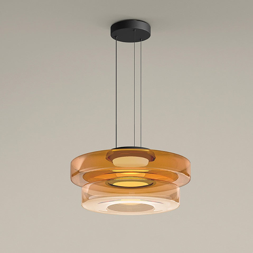 Jojo Suspension Verre Structure à Plusieurs Niveaux
