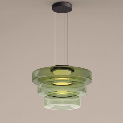 Jojo Suspension Verre Structure à Plusieurs Niveaux