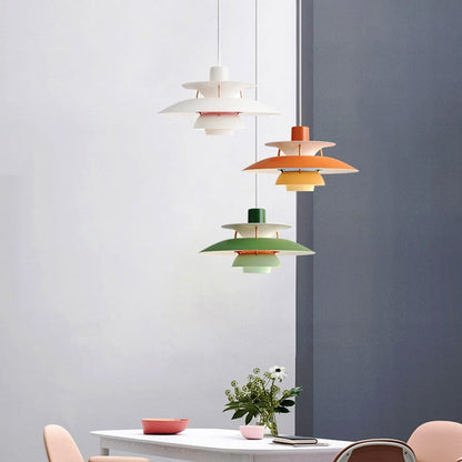Jojo Suspension Macaron avec Abat-Jour. 15 Coloris