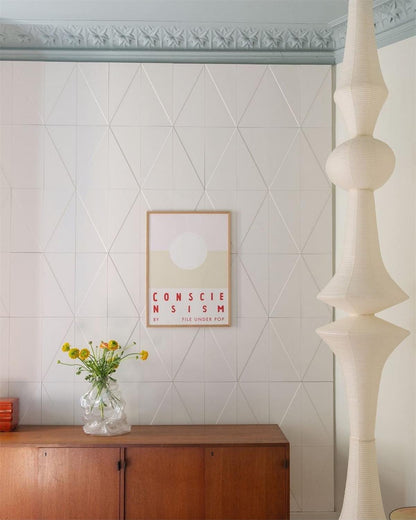 Zyora Lampe Suspendue Sculpturale en Papier