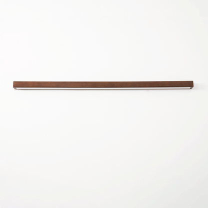 Lustra Applique Murale Linéaire Bois et LED Design Minimaliste