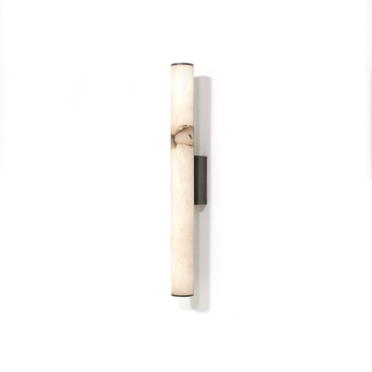 Klyr Applique Murale Cylindrique Verticale en Albâtre