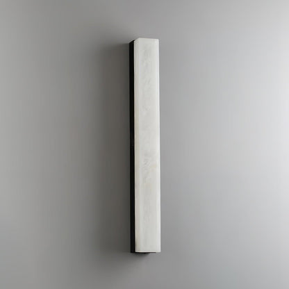 Isen Applique Murale Linéaire en Laiton et Albâtre