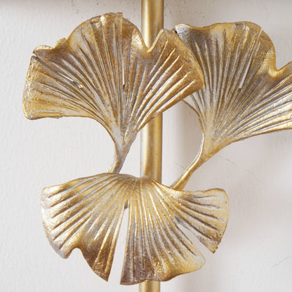 Daisy Applique Murale Feuille de Ginkgo