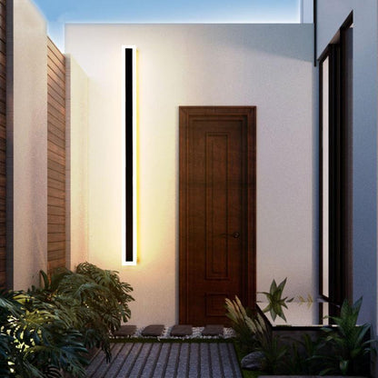 Fiala Moderne LED Applique Murale Extérieure  Noir