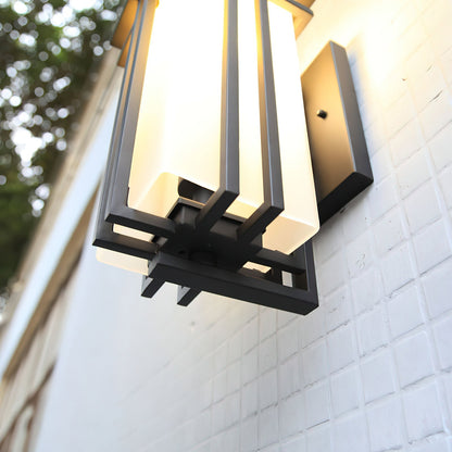 Lustra Lampe Murale Extérieure en Fer Lanterne Rétro