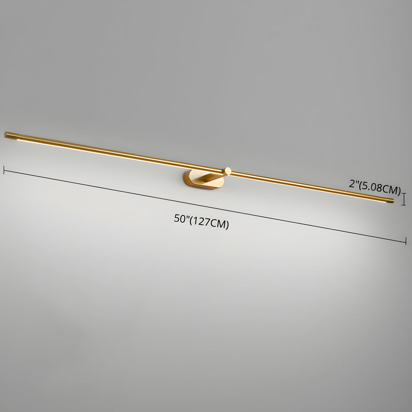 Lustra Applique Murale Linéaire Minimaliste Rechargeable
