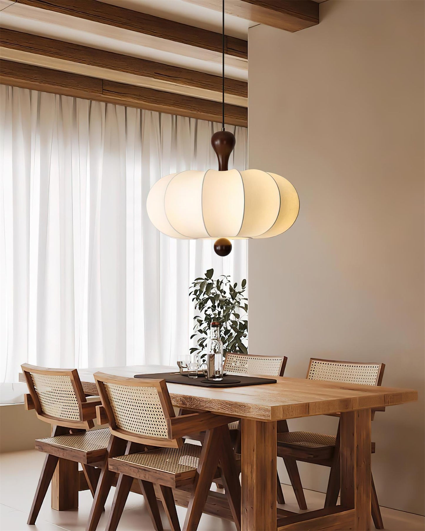 Jovian Suspension Sculptée Blanche