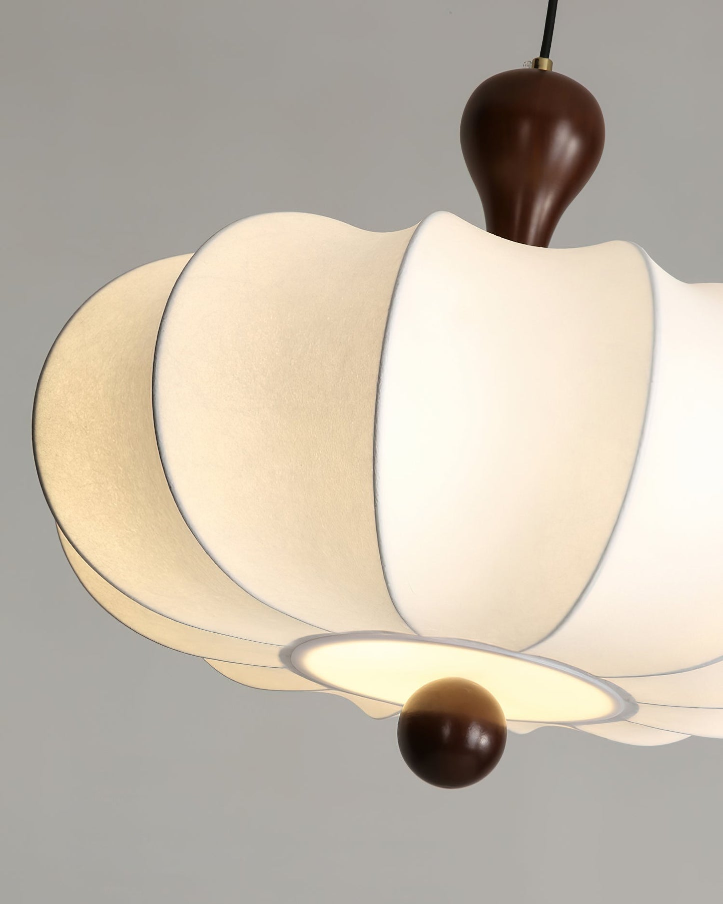 Jovian Suspension Sculptée Blanche