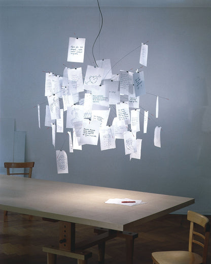 Lustra Lustre en Papier Personnalisable Créatif
