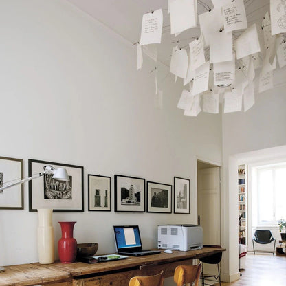 Lustra Lustre en Papier Personnalisable Créatif