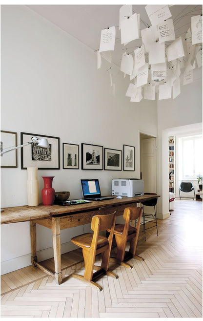 Lustra Lustre en Papier Personnalisable Créatif