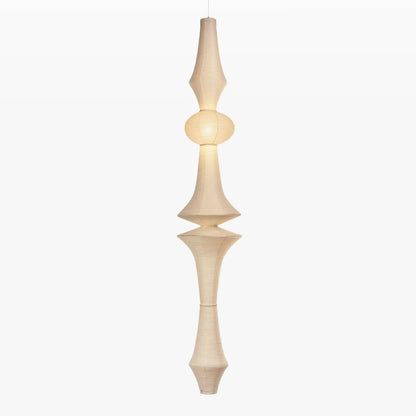 Lustra Suspension Luminaire Papier Washi E pour Salon