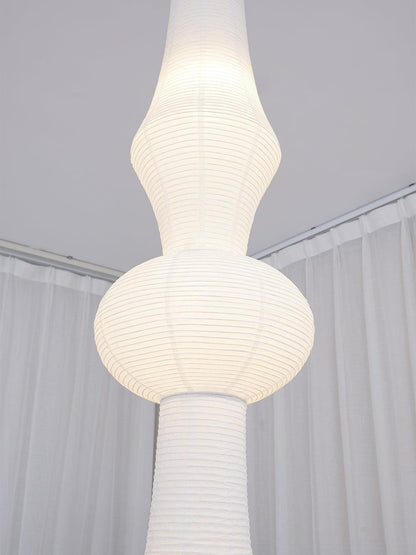 Lustra Suspension Luminaire Papier Washi E pour Salon