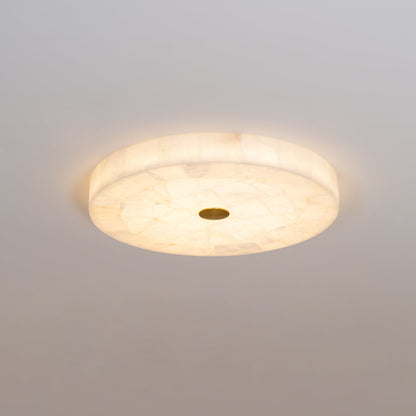 Delya Plafonnier Albâtre LED Rond