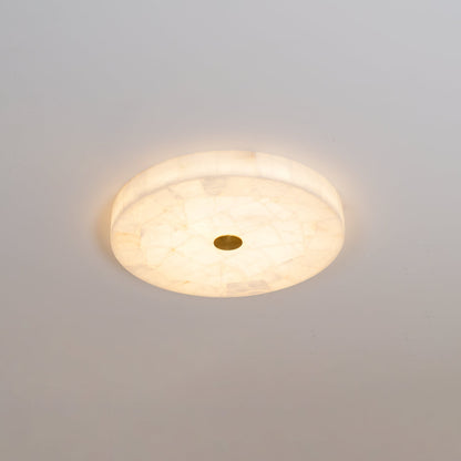 Delya Plafonnier Albâtre LED Rond