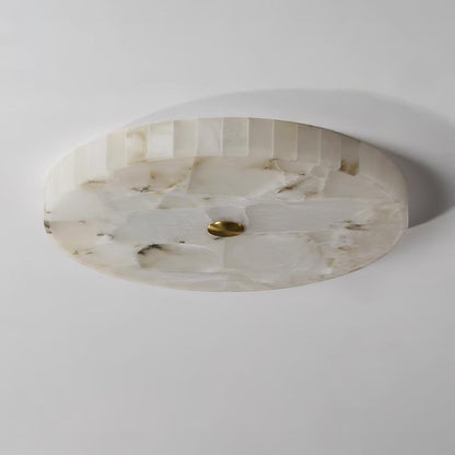 Delya Plafonnier Albâtre LED Rond