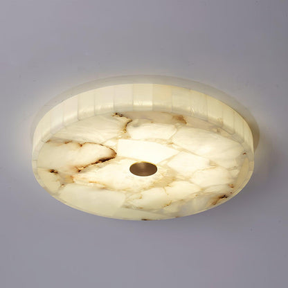 Delya Plafonnier Albâtre LED Rond