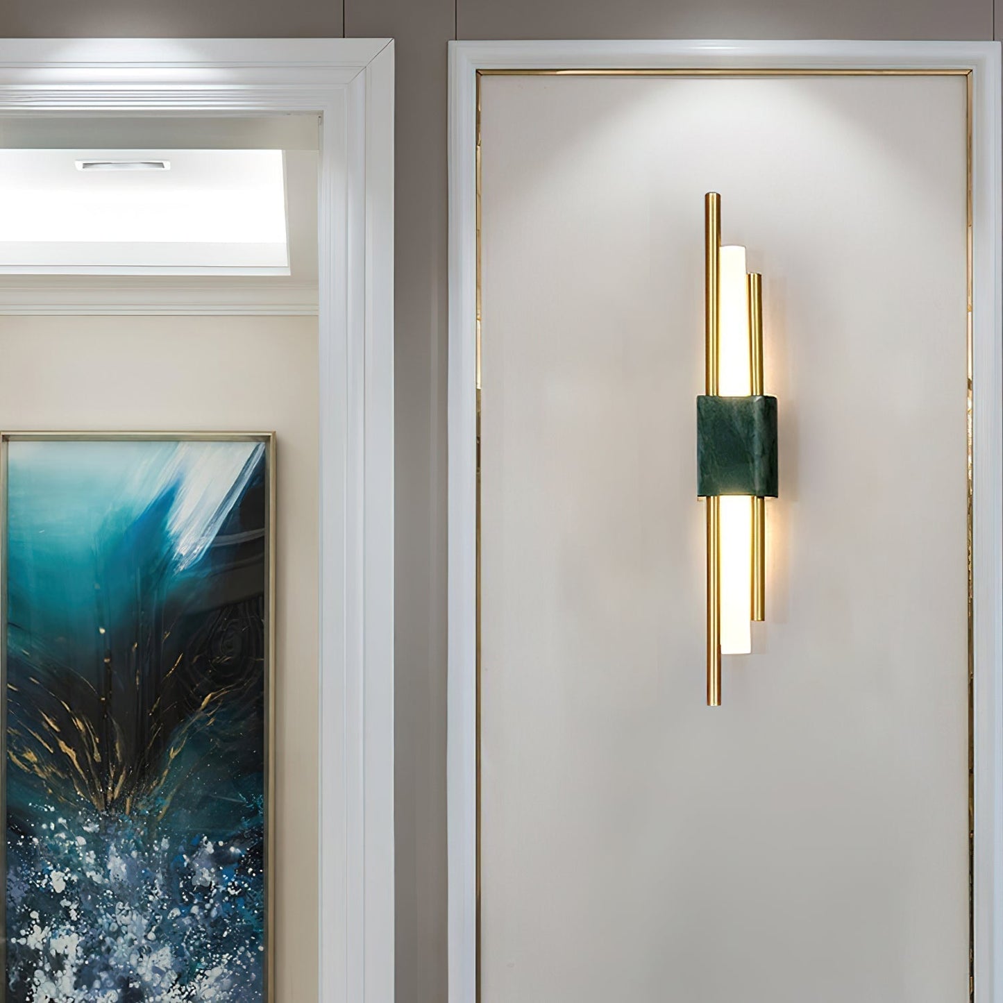 Mildred Lampe Murale en Marbre Art Nordique Premium