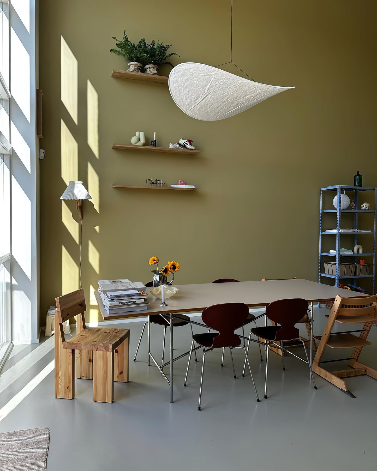 Sereca Suspension en Papier et Fibre de Verre