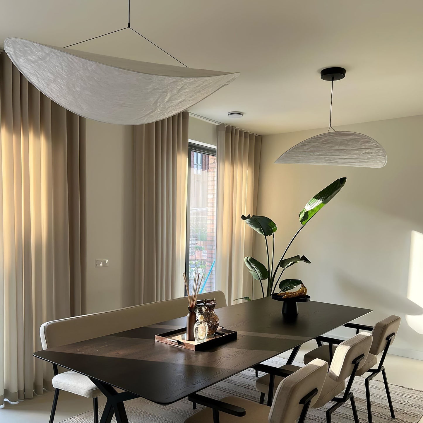 Sereca Suspension en Papier et Fibre de Verre