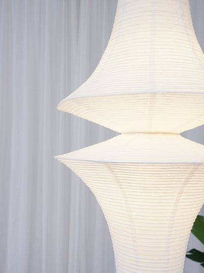 Lustra Suspension Luminaire Papier Washi E pour Salon