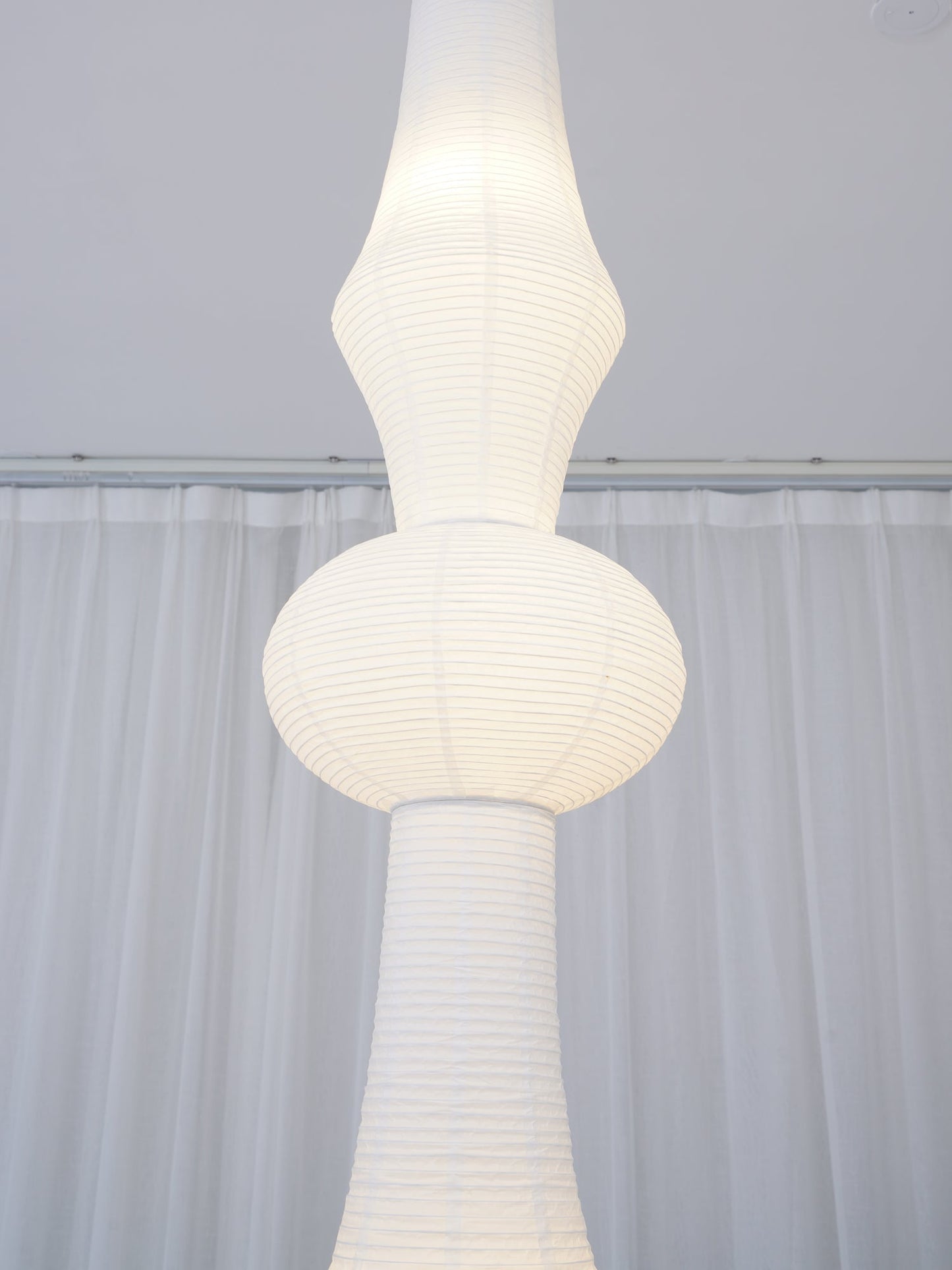 Lustra Suspension Luminaire Papier Washi E pour Salon