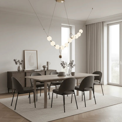 Amine Lampe à suspension boule de Loft postmoderne Design de collier créatif - Nüma Lighting