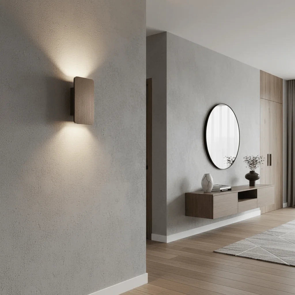 Bastien Applique Murale Moderne Carré Chambre à coucher/Salon - Nüma Lighting