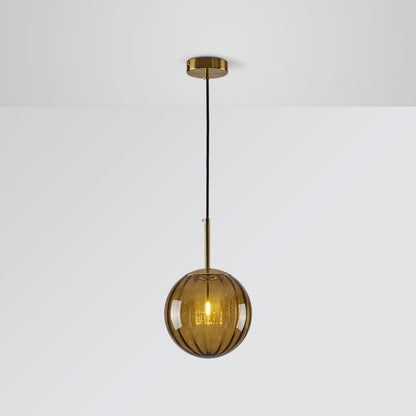 Lexa Suspension Boule Moderne Métal/Verre