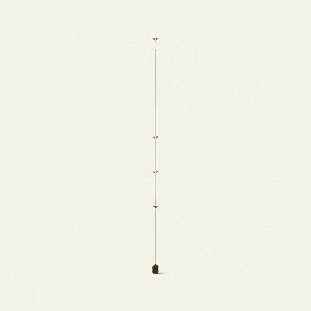 Javier Lampadaire Linéaire Minimaliste, 3 Ampoules, Chambre - Nüma Lighting