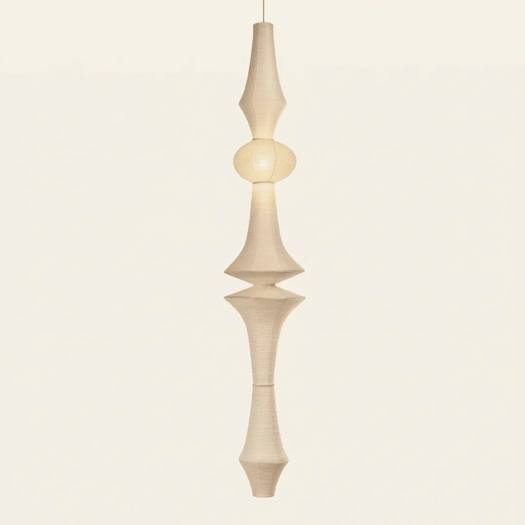 Kenji Suspension Luminaire Papier Washi E pour Salon - Nüma Lighting