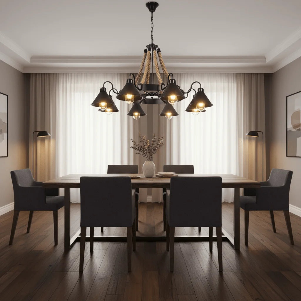Mateo Industriel Lustre - Nüma Lighting
