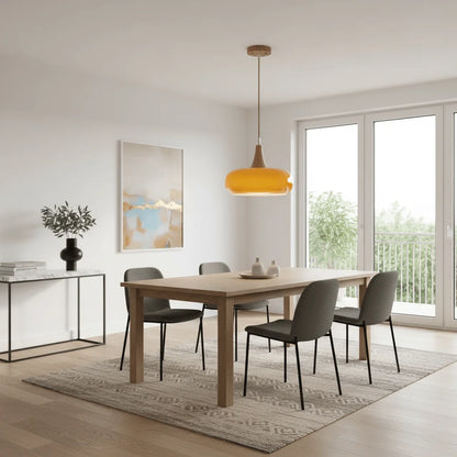 Mateo Suspension Bois 1/2/3 Lampes - Nüma Lighting
