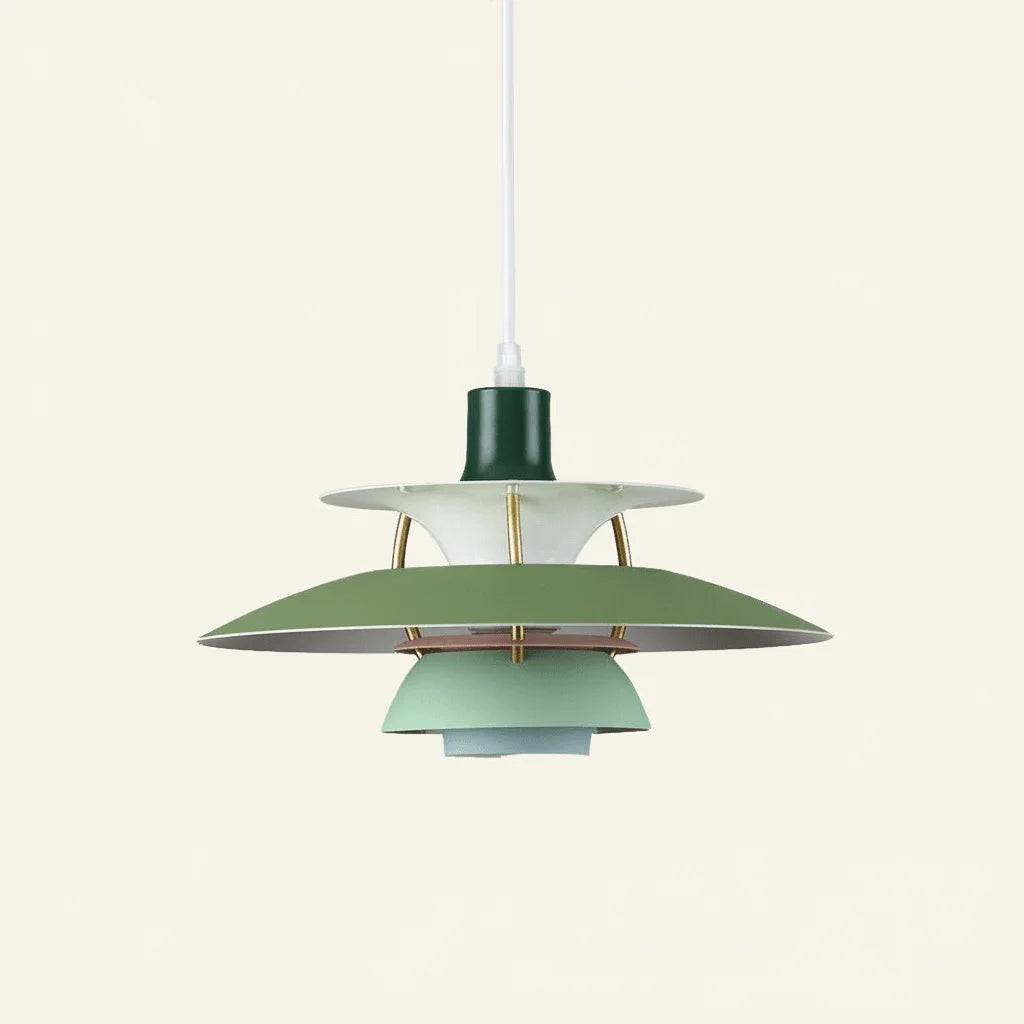 Mateo Suspension Macaron avec Abat - Jour. 15 Coloris - Nüma Lighting