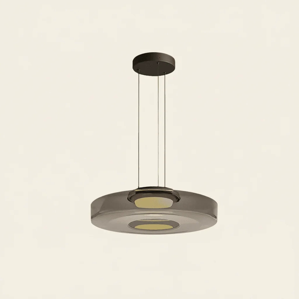 Mateo Suspension Verre Structure à Plusieurs Niveaux - Nüma Lighting