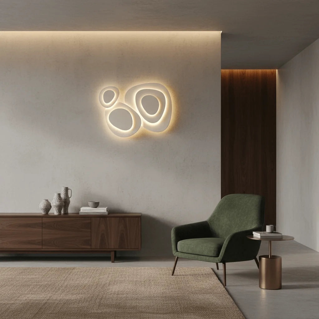 Mathis Plafonnier Nuage Blanc Chambre A Couche - Nüma Lighting