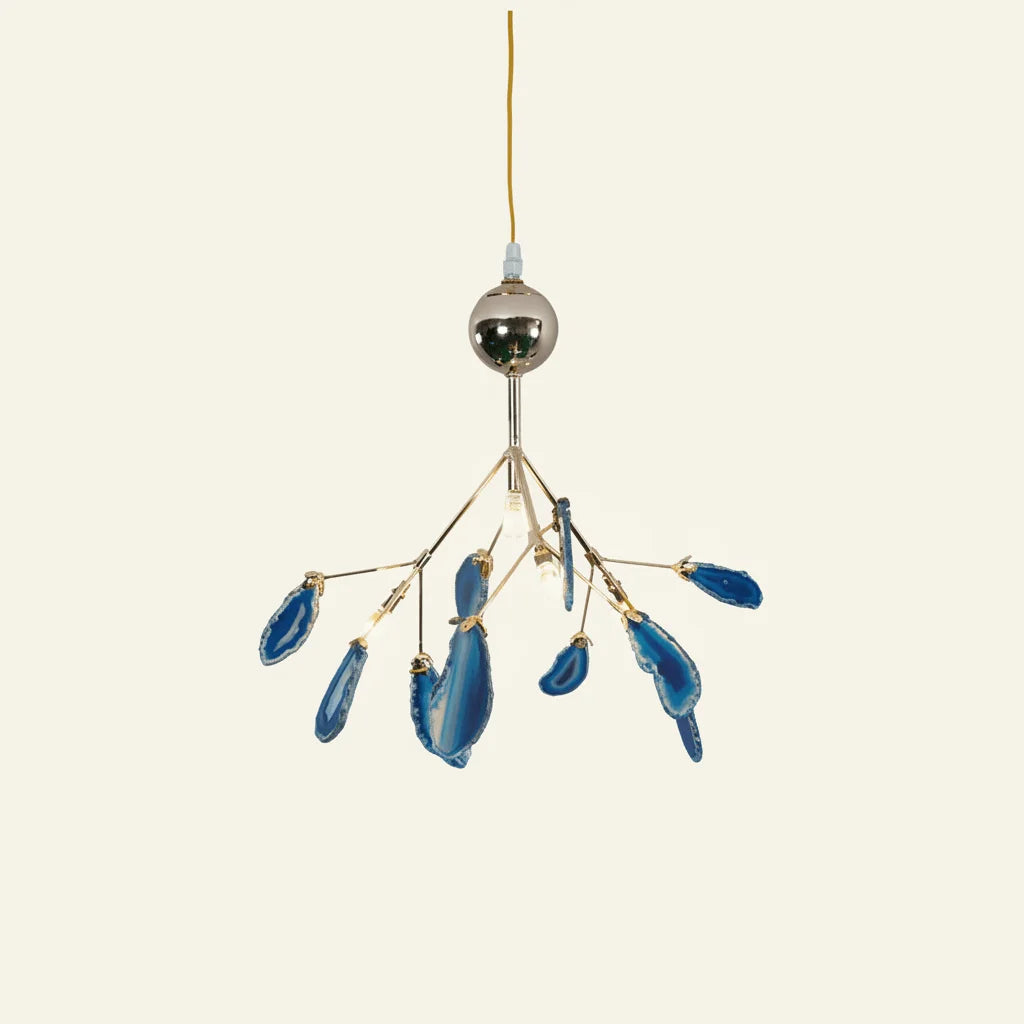 Matteo Lustre Coloré Branche Feuille Design, Salon/Chambre - Nüma Lighting