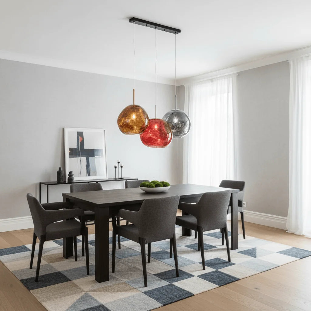 Matteo Suspension Moderne Coloré Irregulier - Nüma Lighting