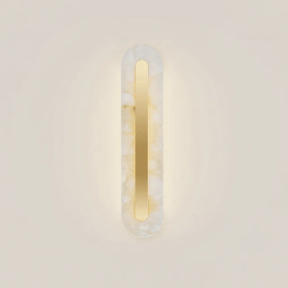 Zlatan Applique Murale Ronde en Albâtre - Nüma Lighting